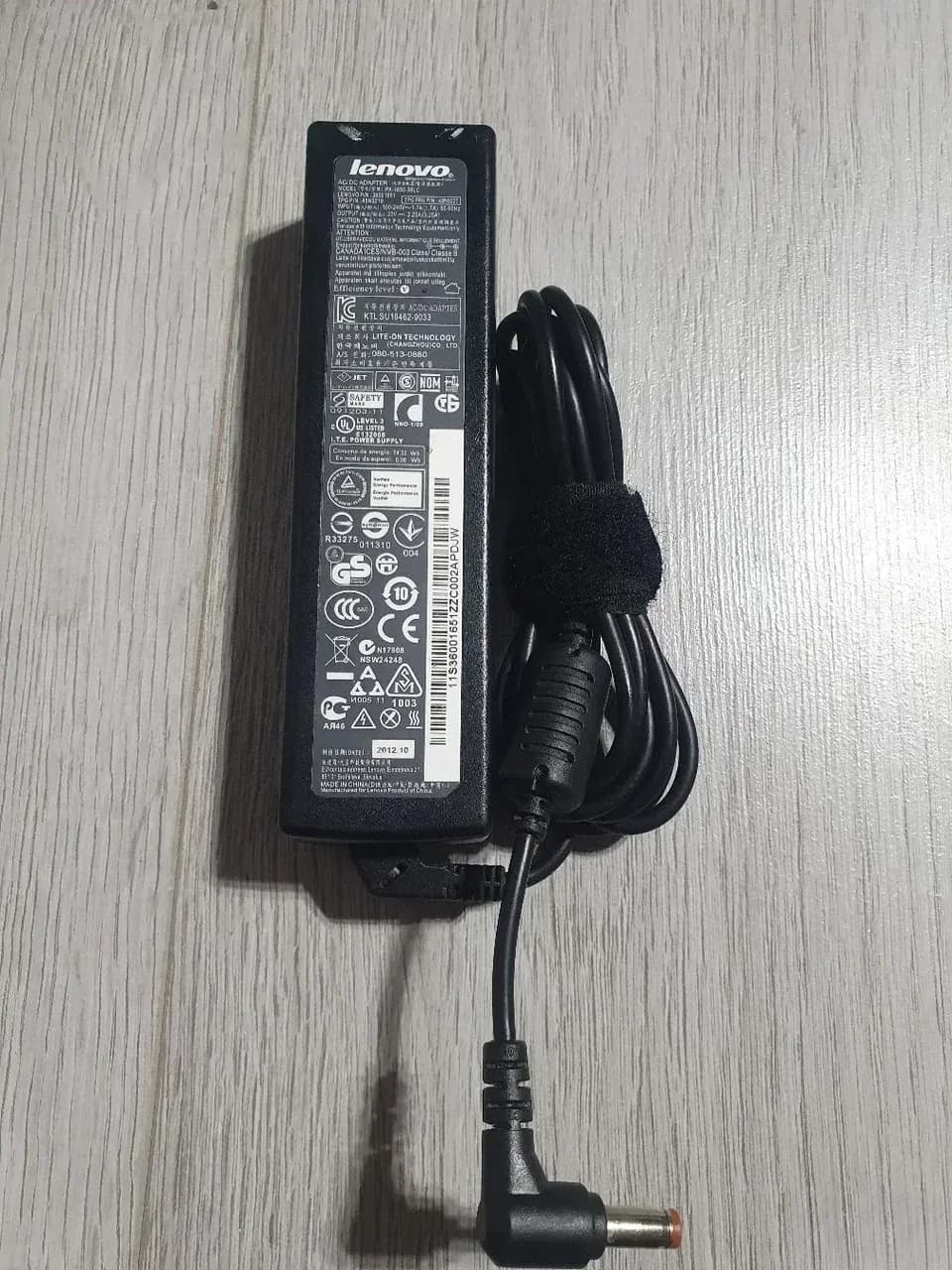 Adapter Lenovo 20V 3.25A (PA-1650-56LC) ORIGINAL