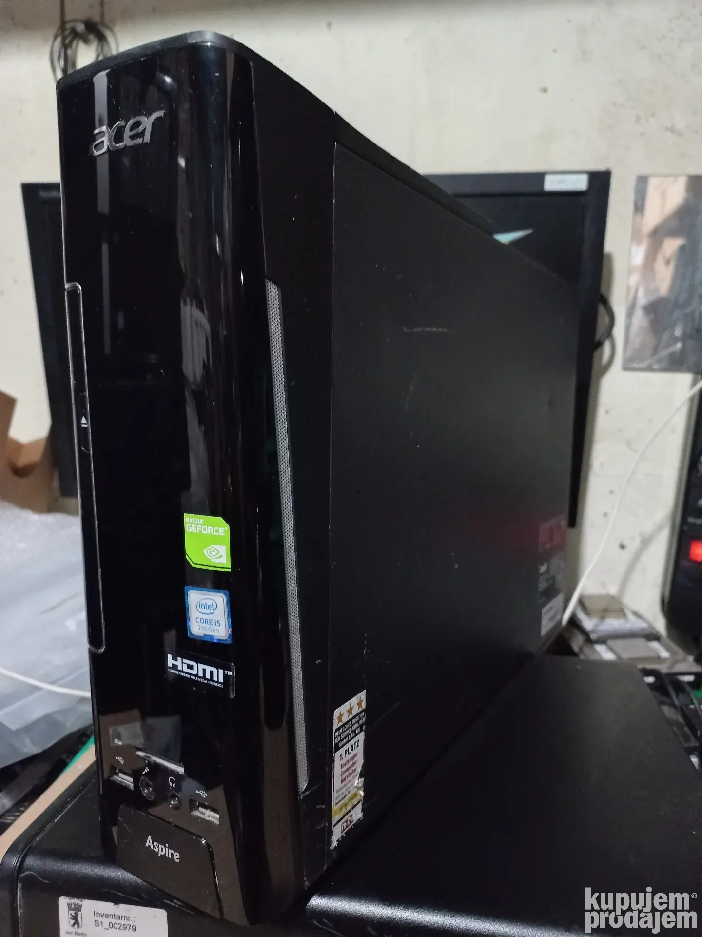 Acer Aspire XC-780/i5-7400/8gb/1TB/GT710 1gb ddr3