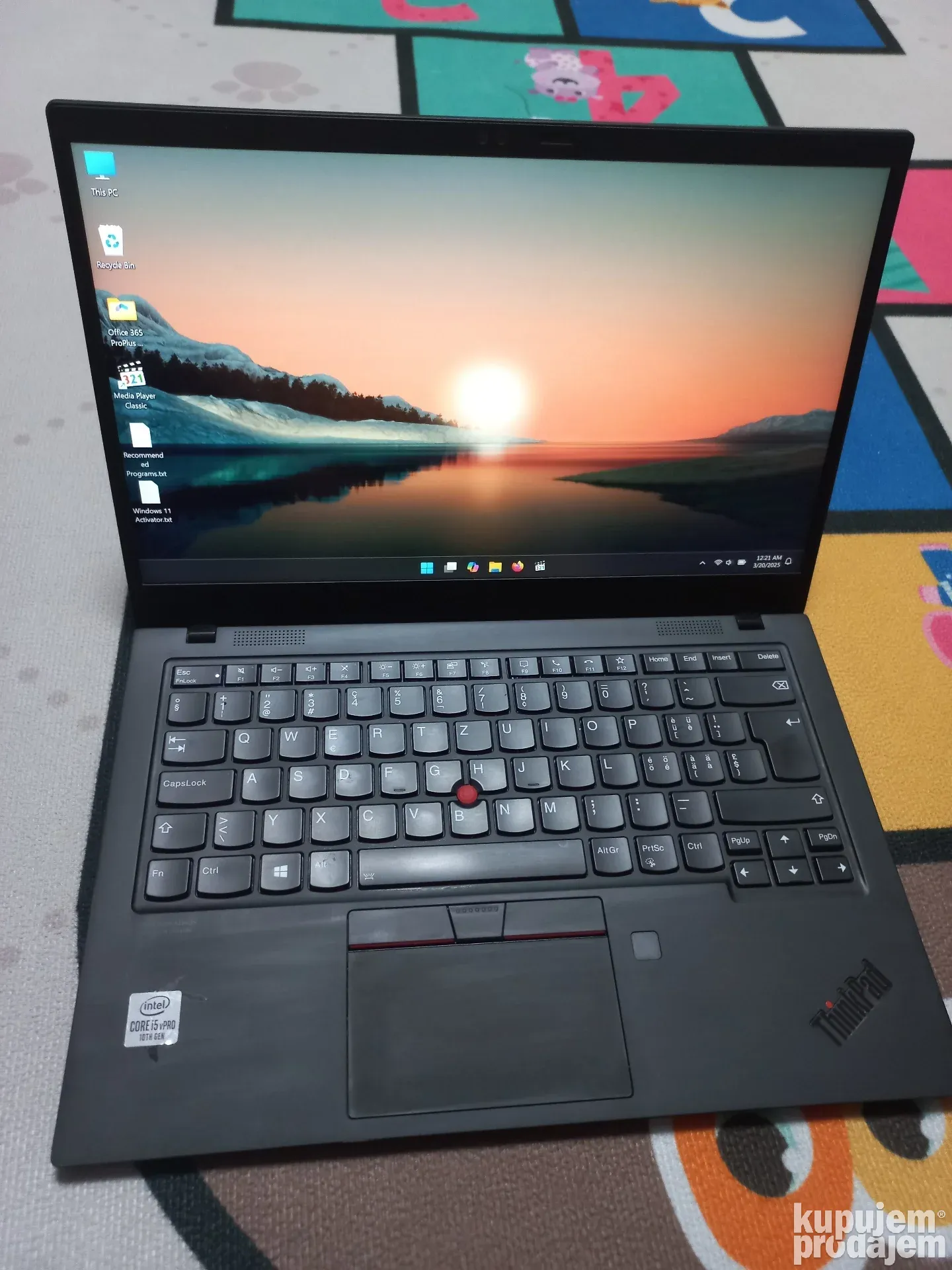 Lenovo Carbon X1/i5-10310U/16gb ddr4/512gb SSD/Intel UHD