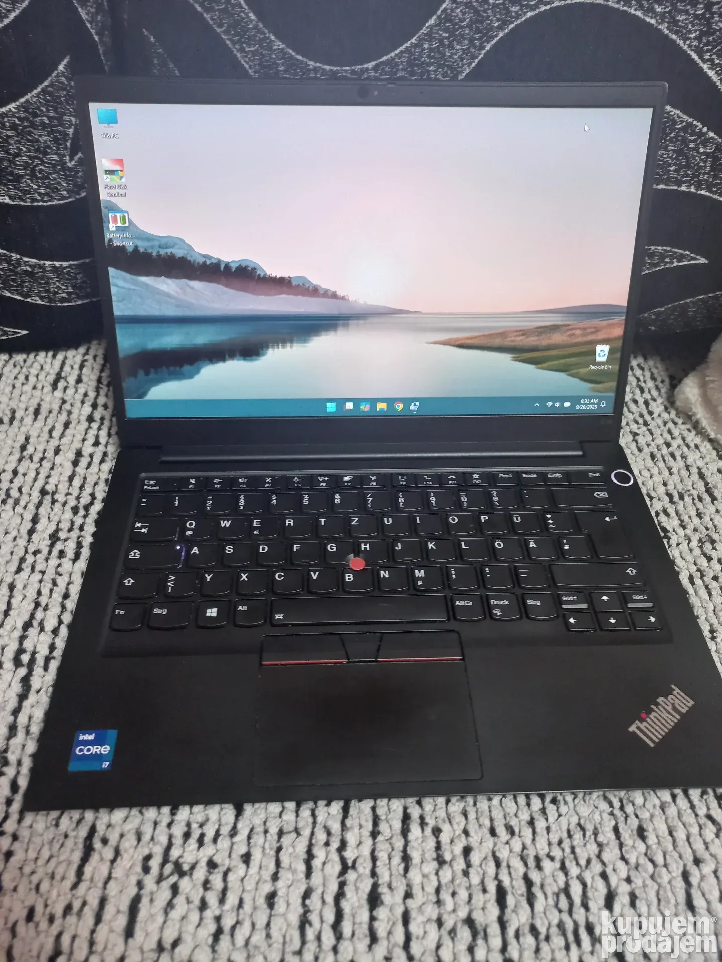 Lenovo Thinkpad E14/i7-1165G7/16gb ddr4/512gb/Intel Iris