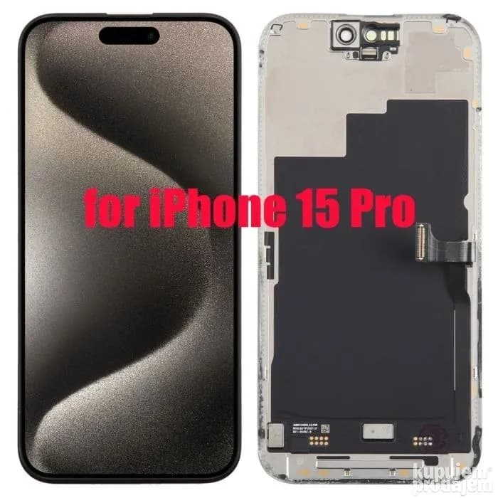 Iphone 15 pro LCD Display + touchscreen ekran