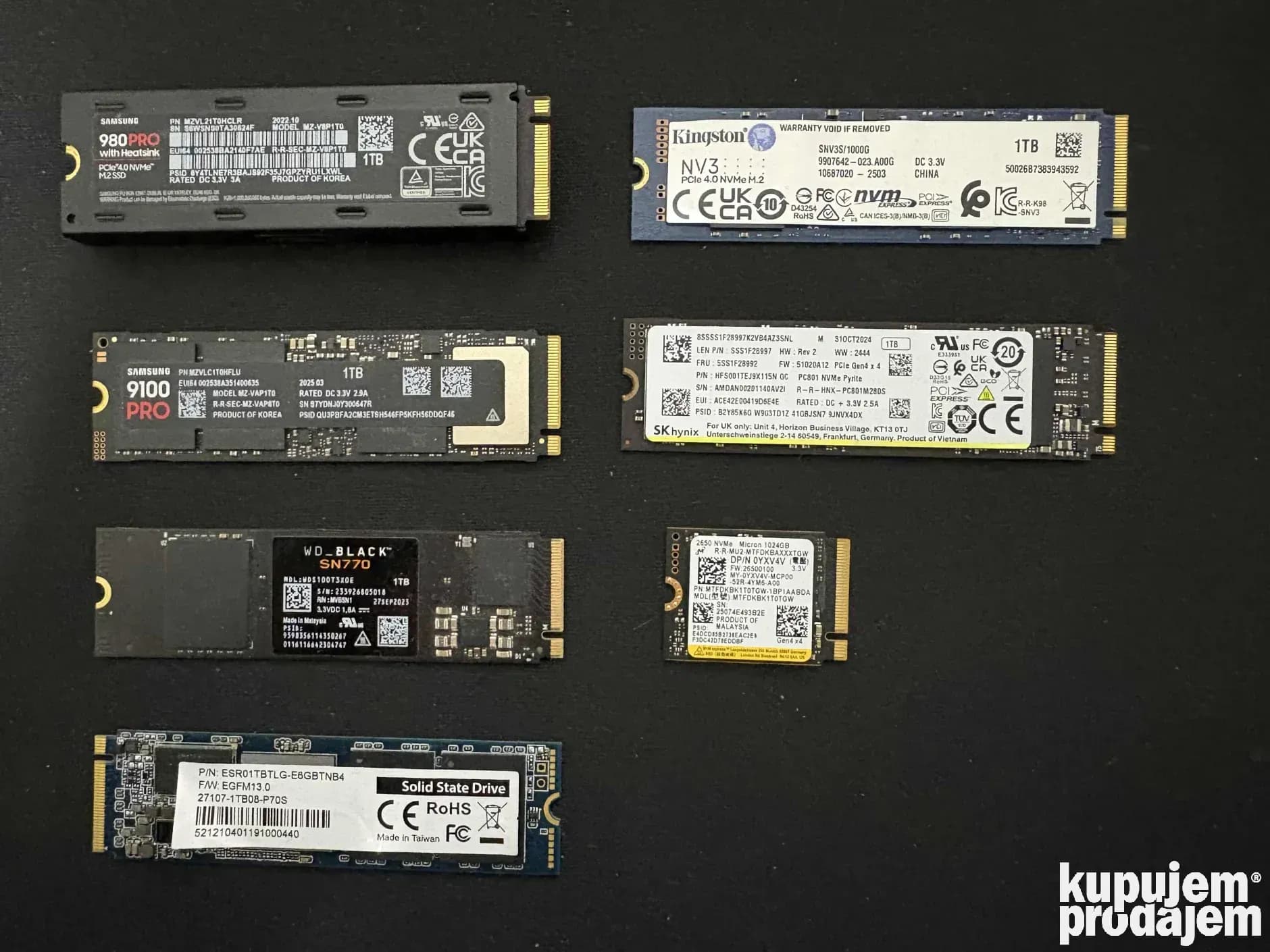 NVMe 1TB više komada