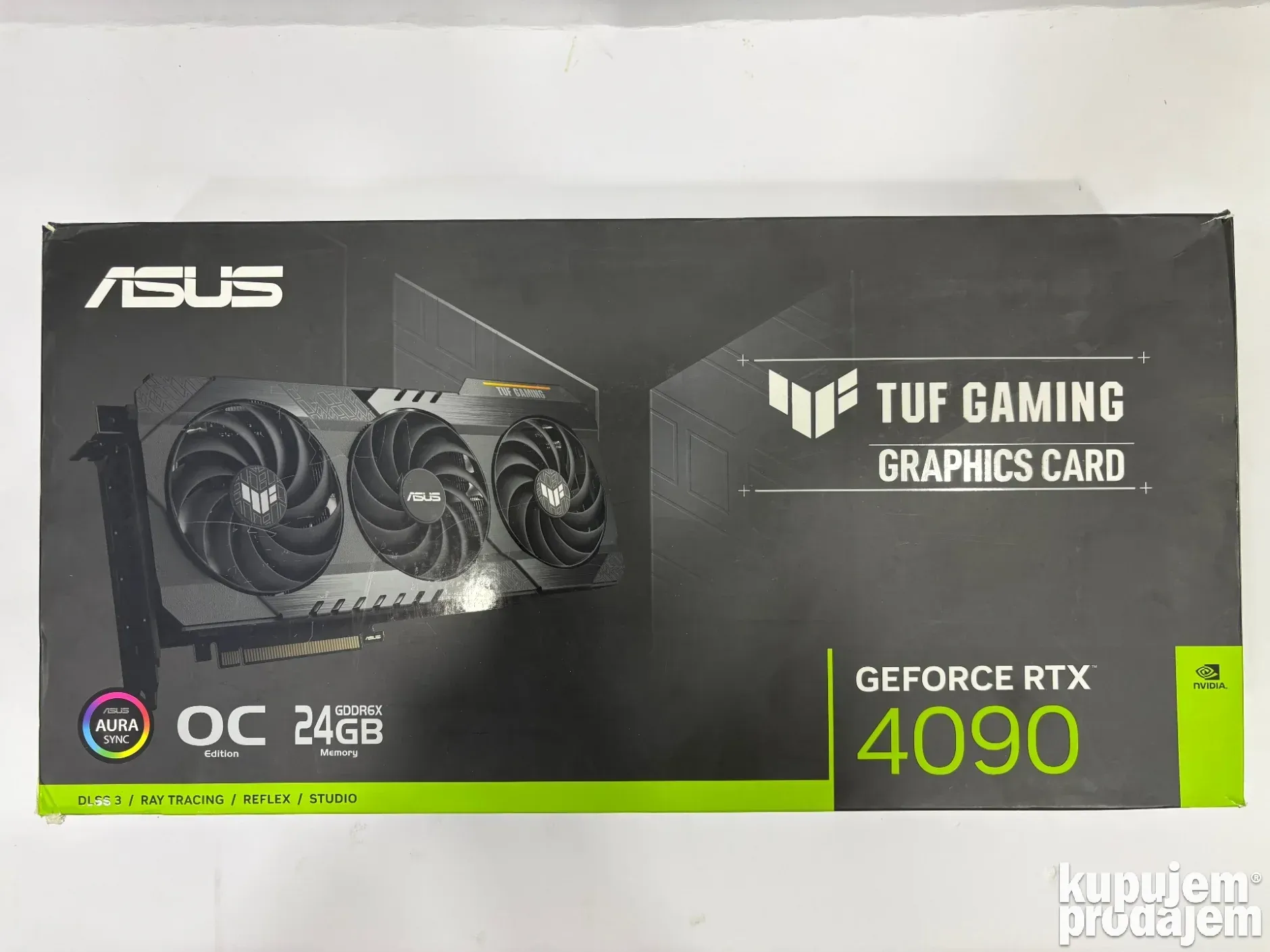 Asus TUF Gaming RTX 4090 24GB Full Pack - bez čipova